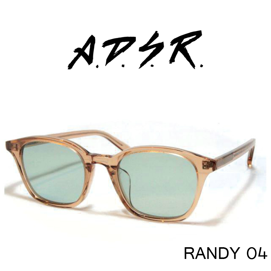 通販企業A.D.S.R. RANDY 05 サングラス Clear Green メンズ サングラス/メガネ